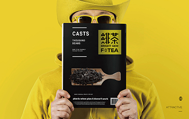 焦作绯茶品牌设计